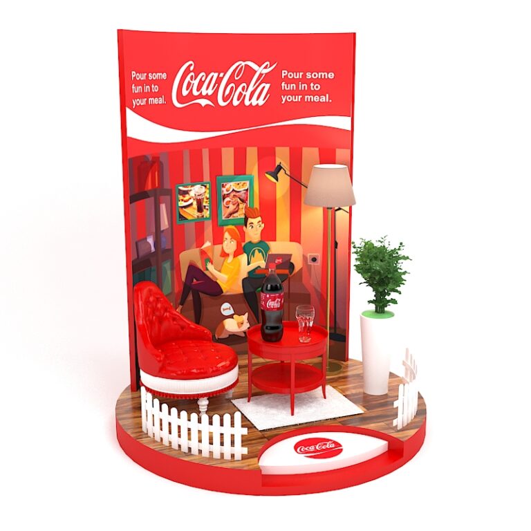 Coca cola POS display